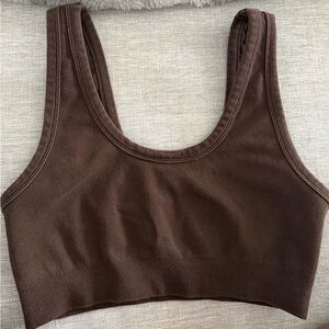 Alo Yoga Women's Brown sports bra - size medium